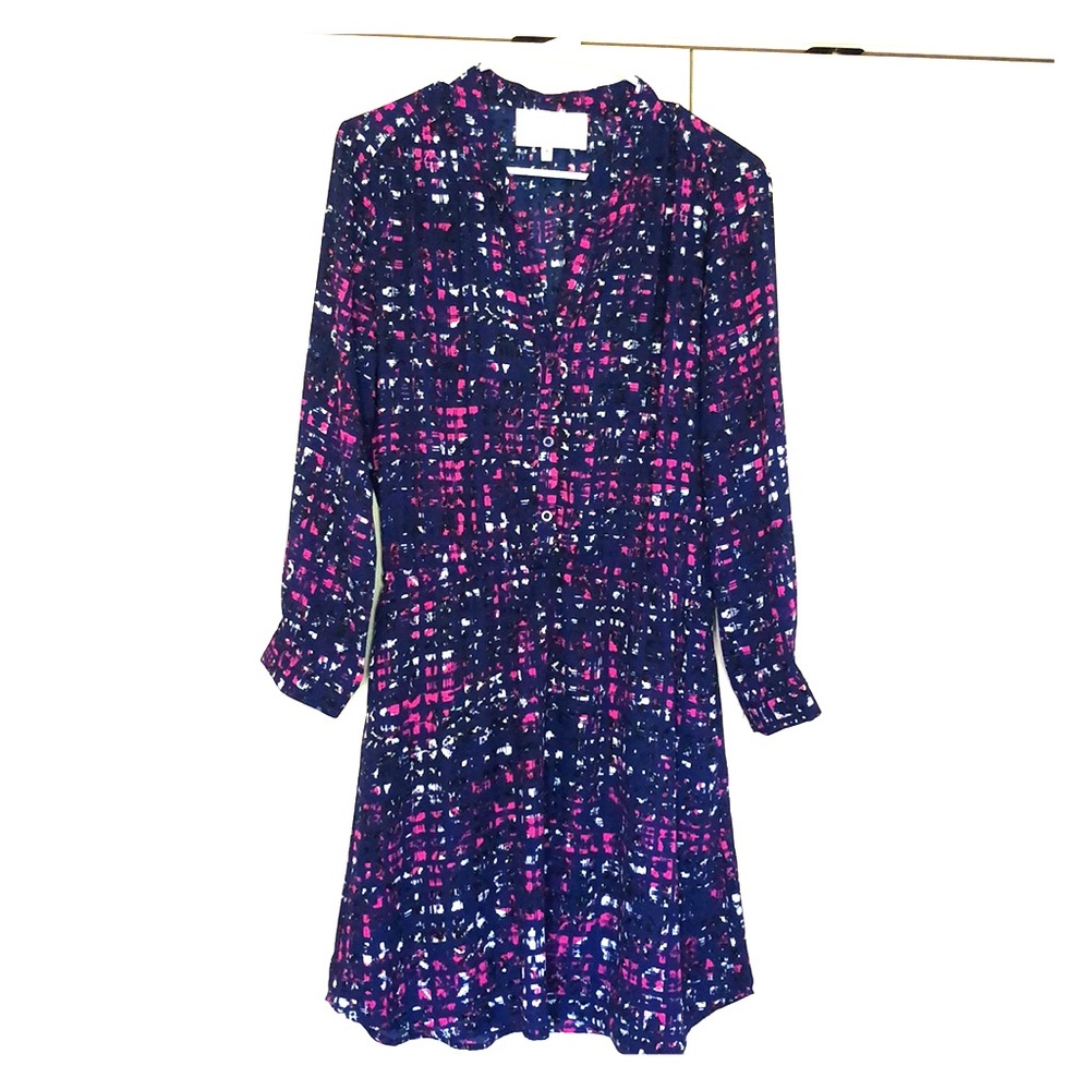 Long sleeve shirt dress